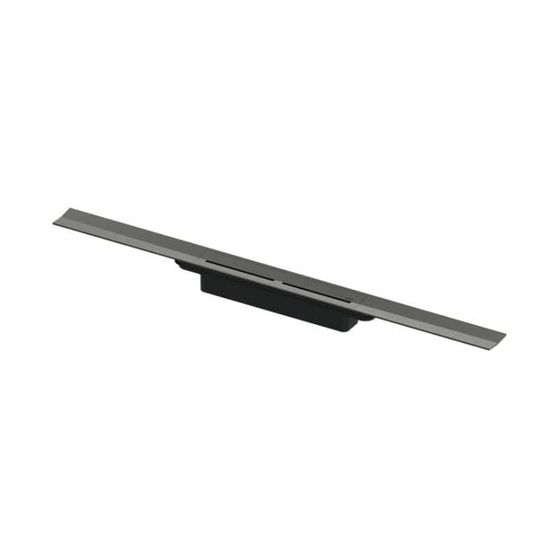 TECEdrainprofile Slukrenne PVD Svart krom børstet / 800mm Tece Slukrenne TE-4533585