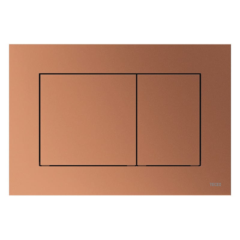 TECEnow Betjeningsplate Metallic bronse rød Tece Betjeningsplate og trykknapper TE-6122458