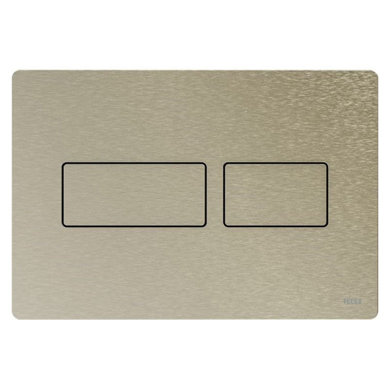 TECEsolid WC Betjeningsplate Børstet nikkel Tece Betjeningsplate og trykknapper TE-1390496