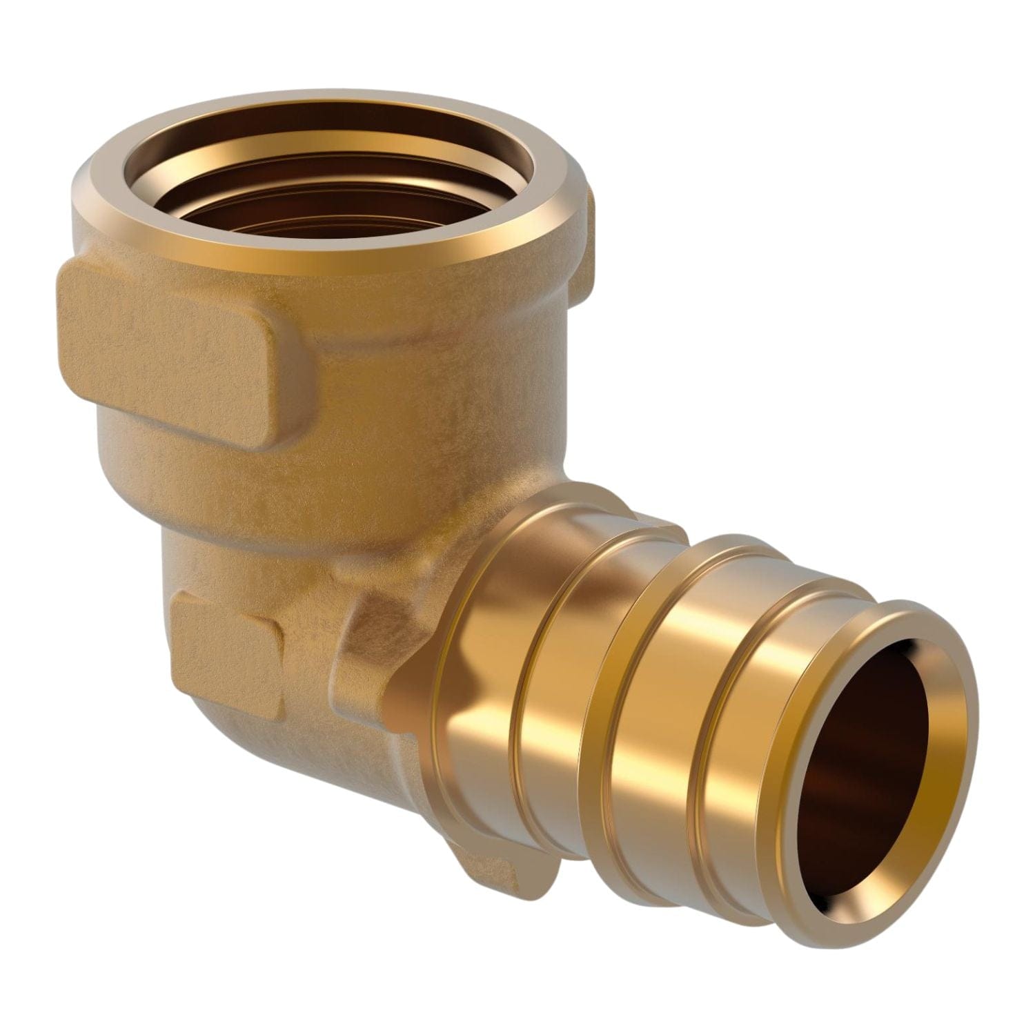 Uponor FT Albue 90° Q&E 20xG1/2" Uponor Rørdeler tappevann HEI-1459351