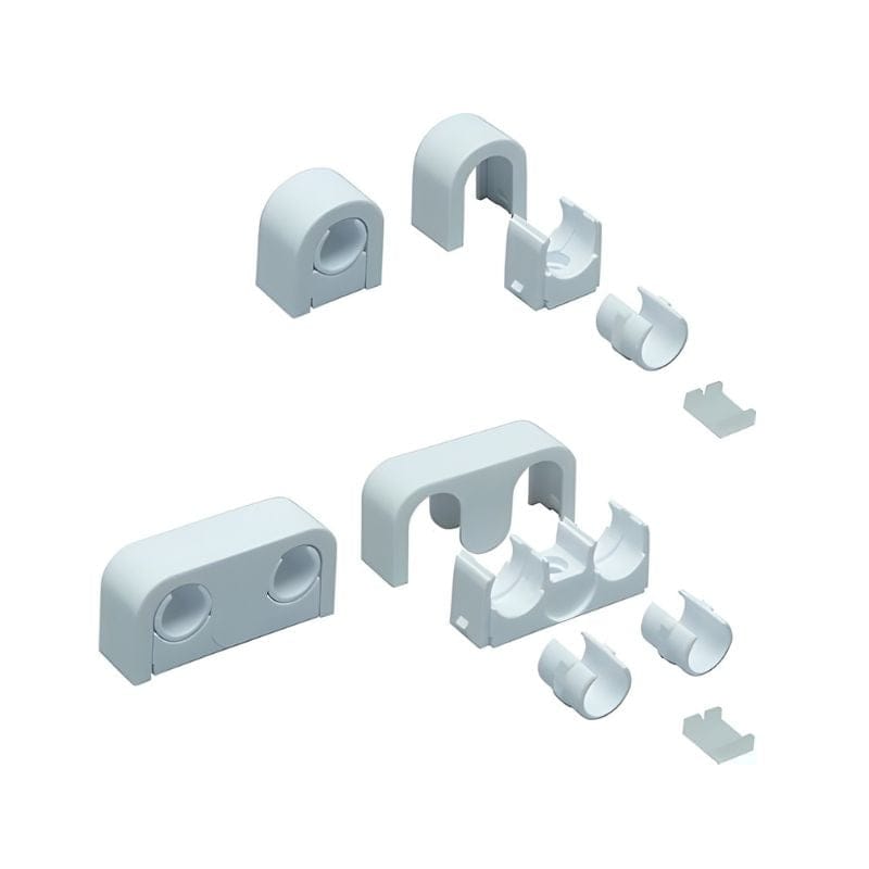 Uponor MLC Enkel Rørklammer 16-20mm Uponor Plastklammer HEI-5071581