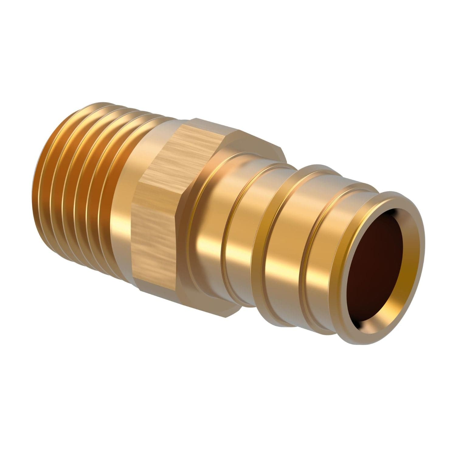 Uponor MT Rettnippel Q&E 20xR1/2" Uponor Rørdeler tappevann HEI-1459343