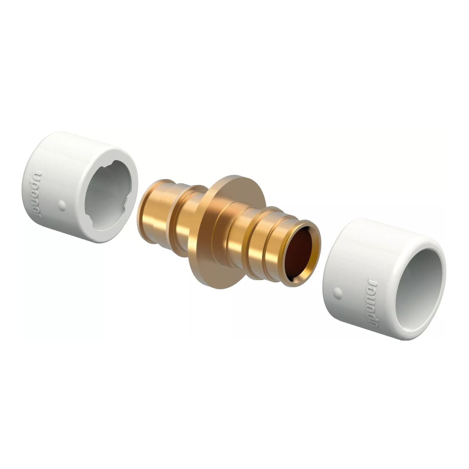 Uponor Q&E DR Skjøtemuffe 22mm Uponor Rørdeler tappevann HEI-5110938