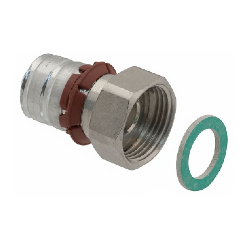 Uponor S-Press DR Skjøtemuffe med Løpemutter 1/2x40mm Uponor Rørdeler tappevann HEI-5079125