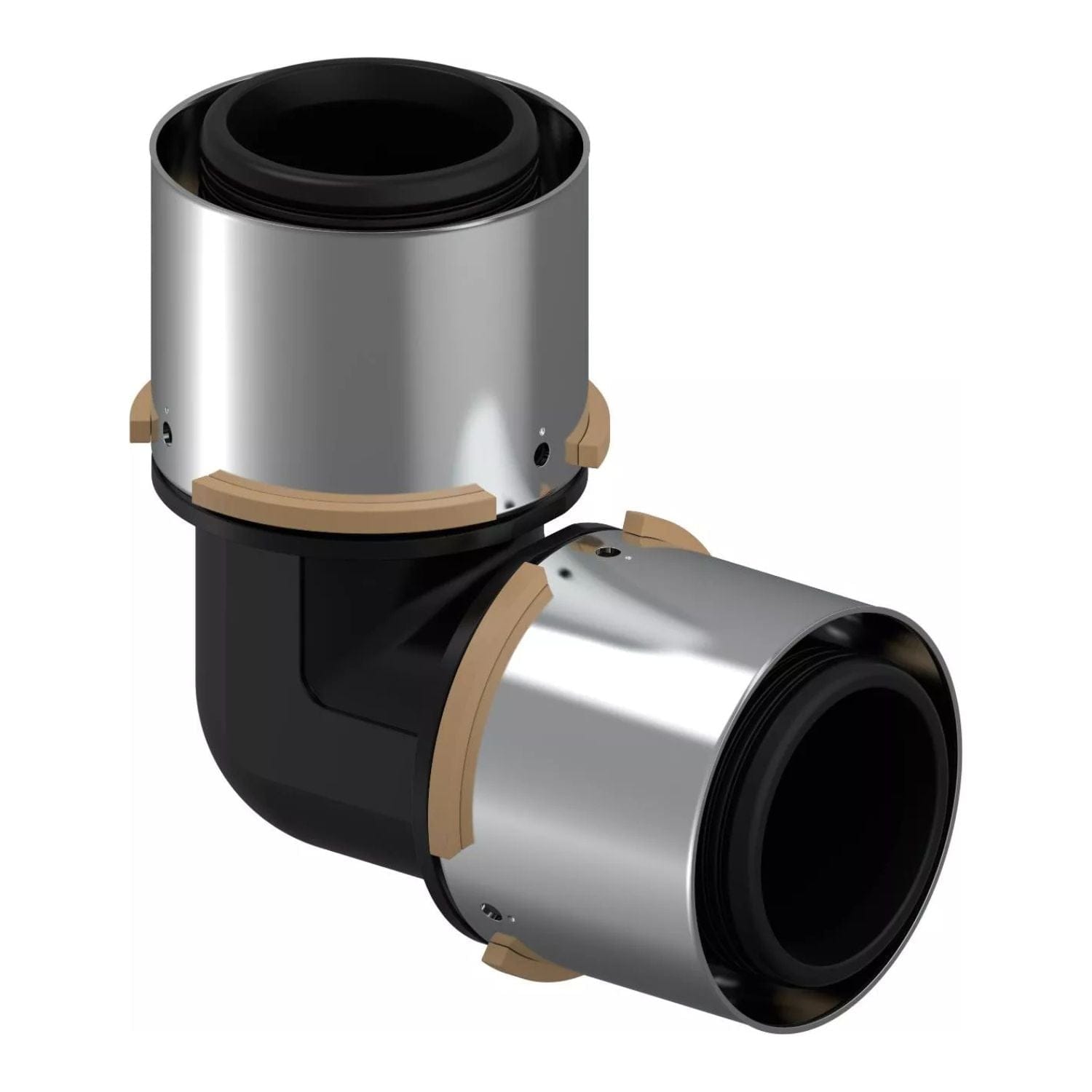 Uponor S-Press Kompositt Albue 90° / 50mm Uponor Albue pressfitting HEI-5071975