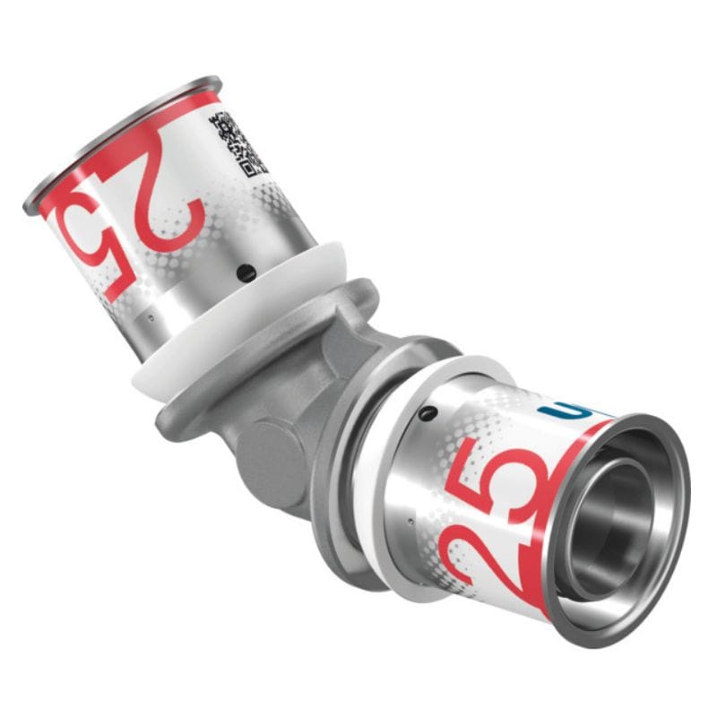 Uponor S-Press Plus Albue 45° 25mm Uponor Albue pressfitting HEI-5114474