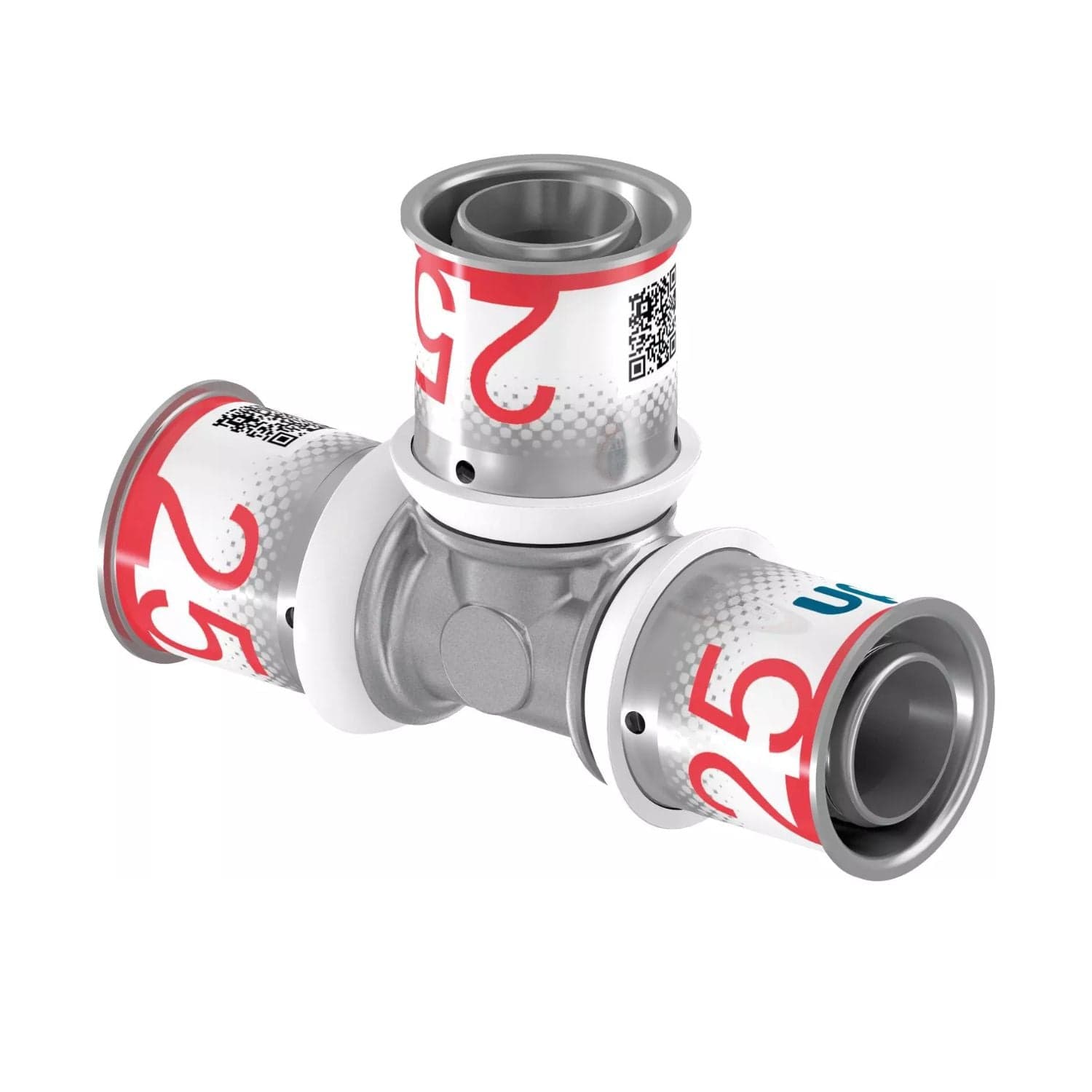Uponor S-Press Plus T-rør 25mm Uponor T-rør pressfitting HEI-5114488