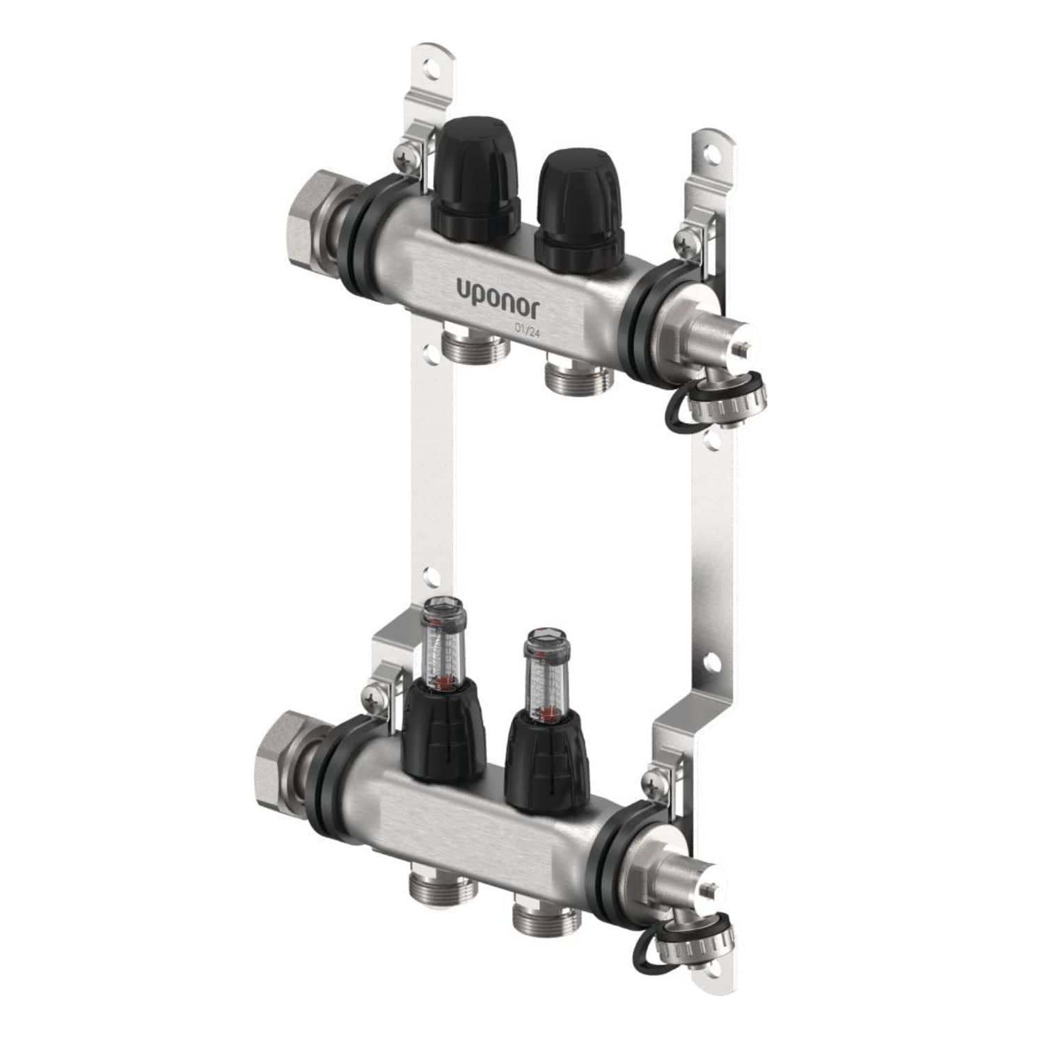 Uponor Vario FM Gulvvarmefordeler 2-12 kurser 2 kurser Uponor Gulvvarmefordeler HEI-8361359