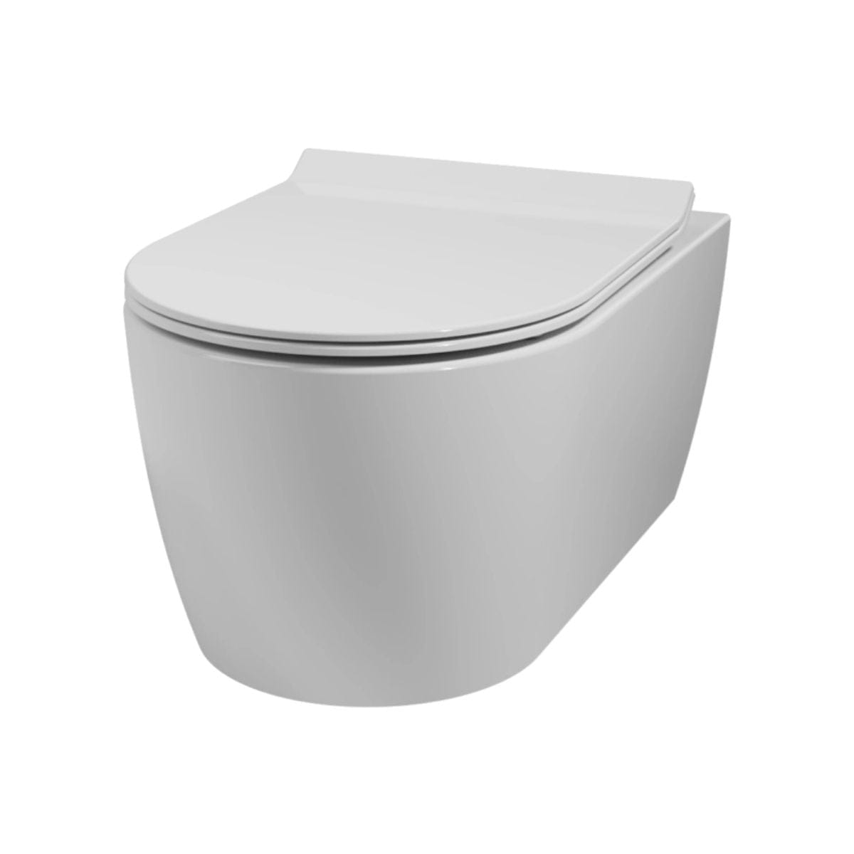 Vikingbad Aida Rimless Vegghengt toalett Hvit / Slim VikingBad Vegghengt toalett VB-117246