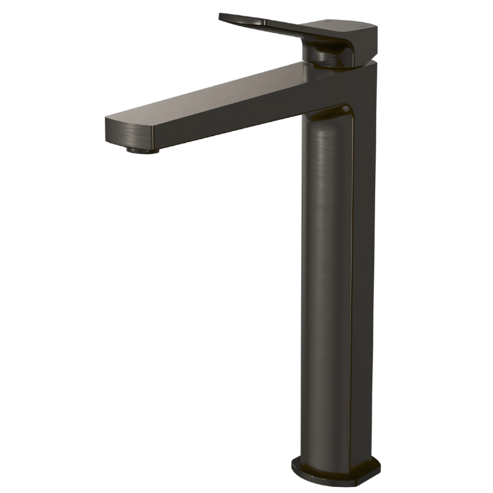 VikingBad Arla Høy Servantbatteri Børstet svart VikingBad Servantbatteri VB-017426-05