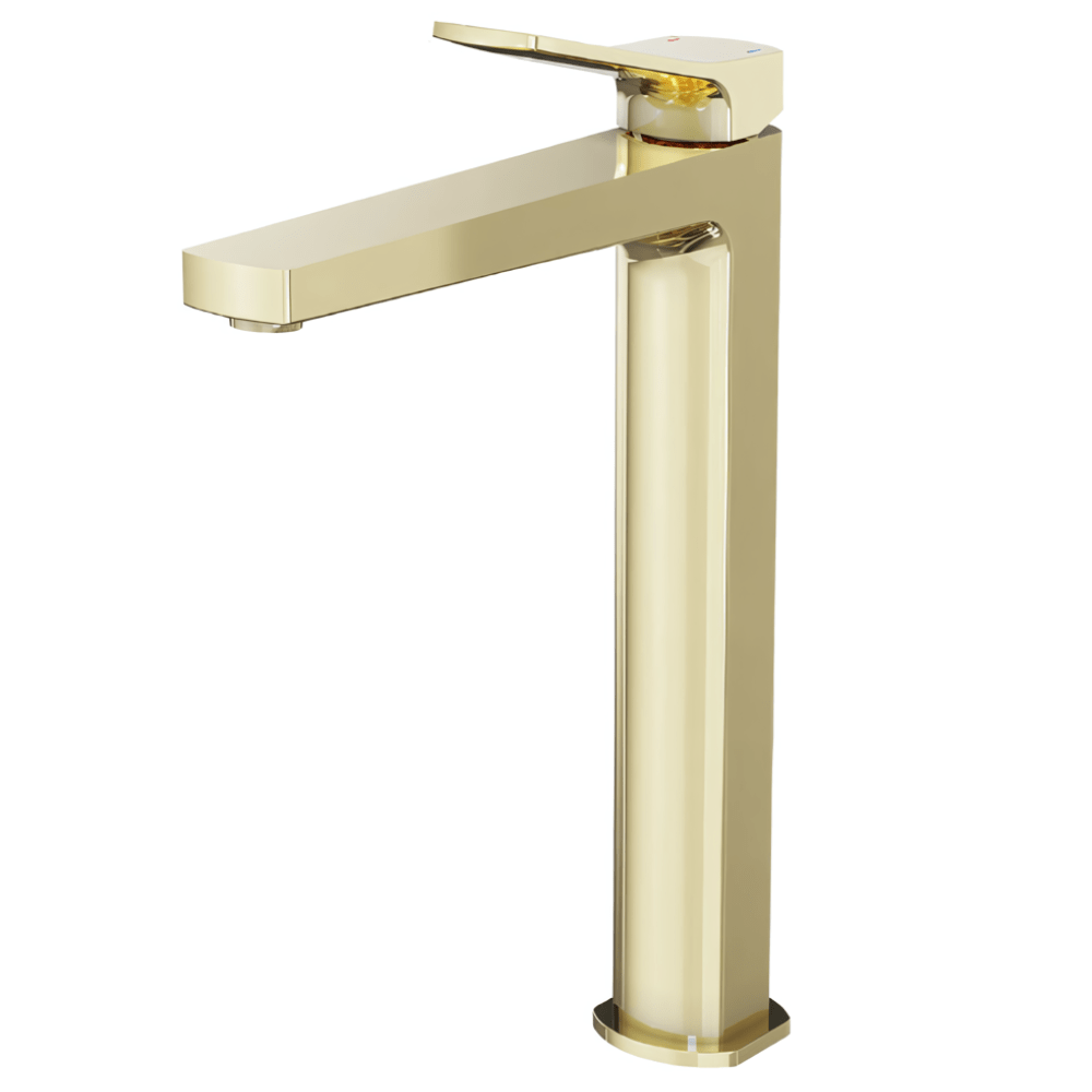 VikingBad Arla Høy Servantbatteri Gull VikingBad Servantbatteri VB-017426-03