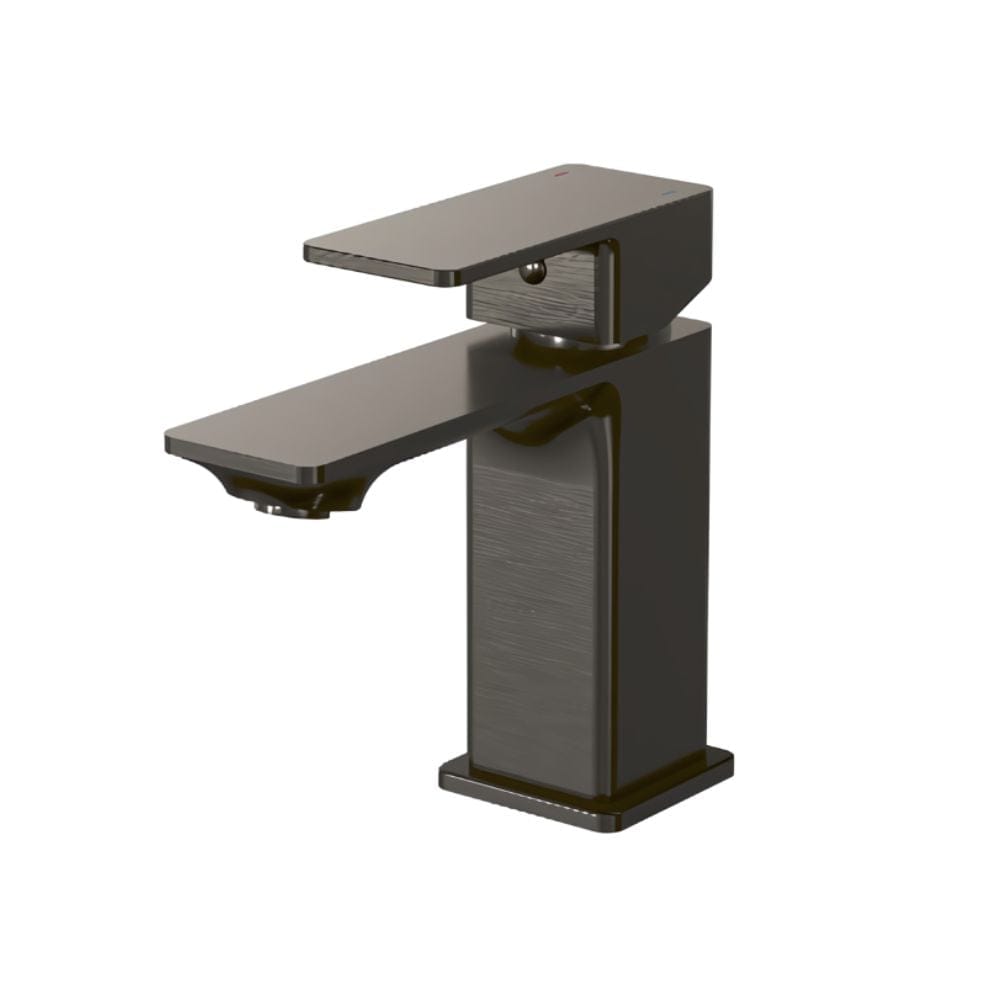 VikingBad Ask Servantbatteri Børstet svart VikingBad Servantbatteri VB-005869-05