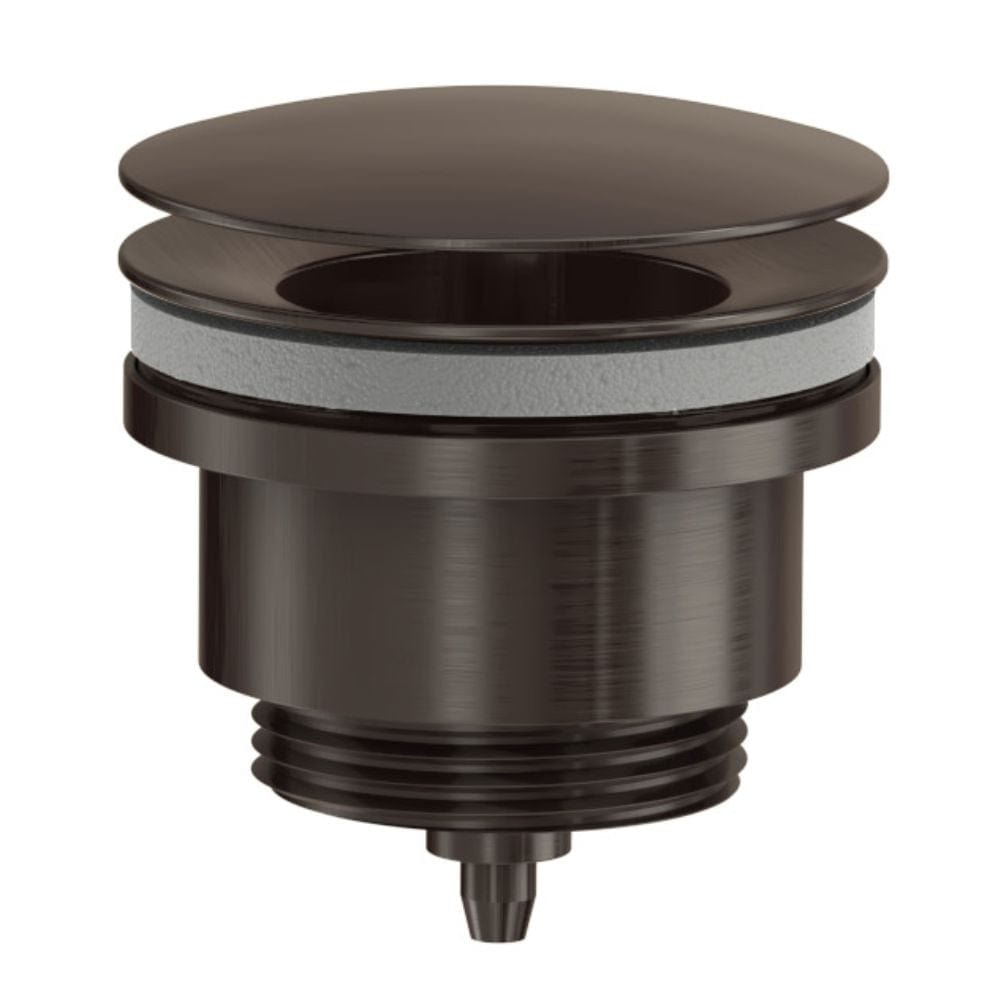 VikingBad Bunnventil servant uten lukking Børstet grå VikingBad Bunnventil VB-011390-06