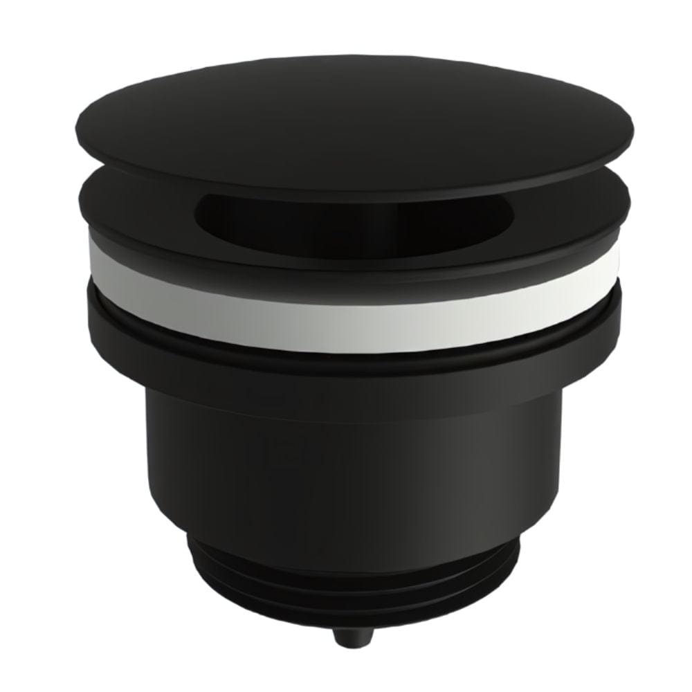 VikingBad Bunnventil servant uten lukking Ø63mm G1 1/4 Svart matt VikingBad Bunnventil VB-011390-02