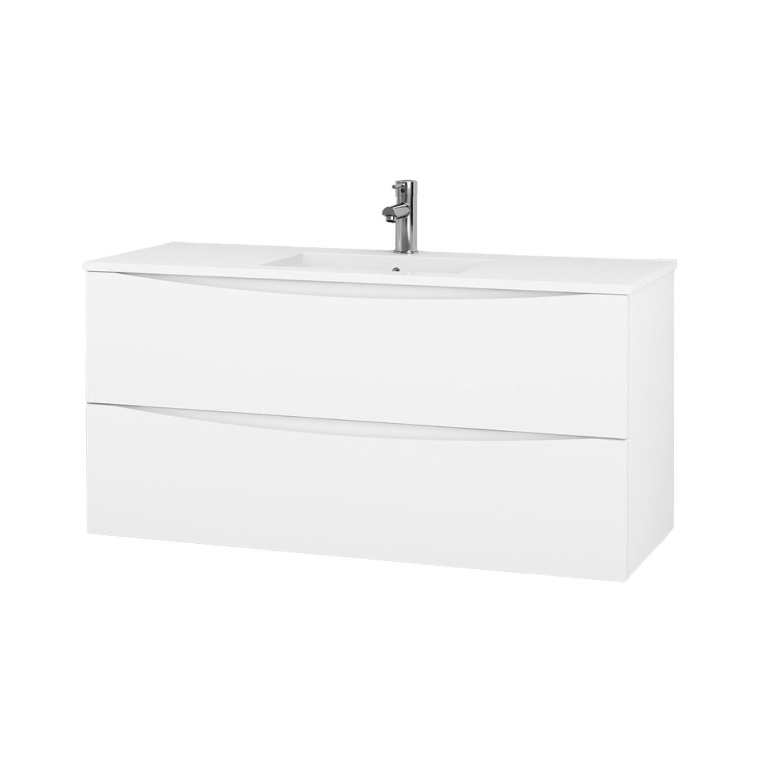 VikingBad ELI Servantskap Hvit Matt Hvit matt / 120cm VikingBad Servantskap VB-111159-F100