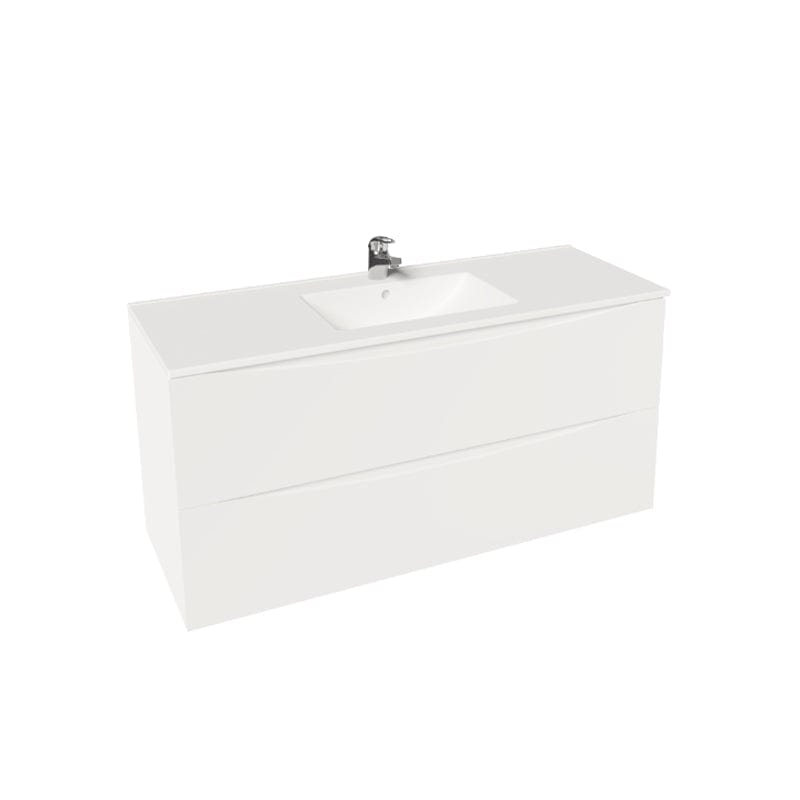 VikingBad ELI Servantskap med BEA servant Hvit matt / 100cm VikingBad Servantskap VB-116540