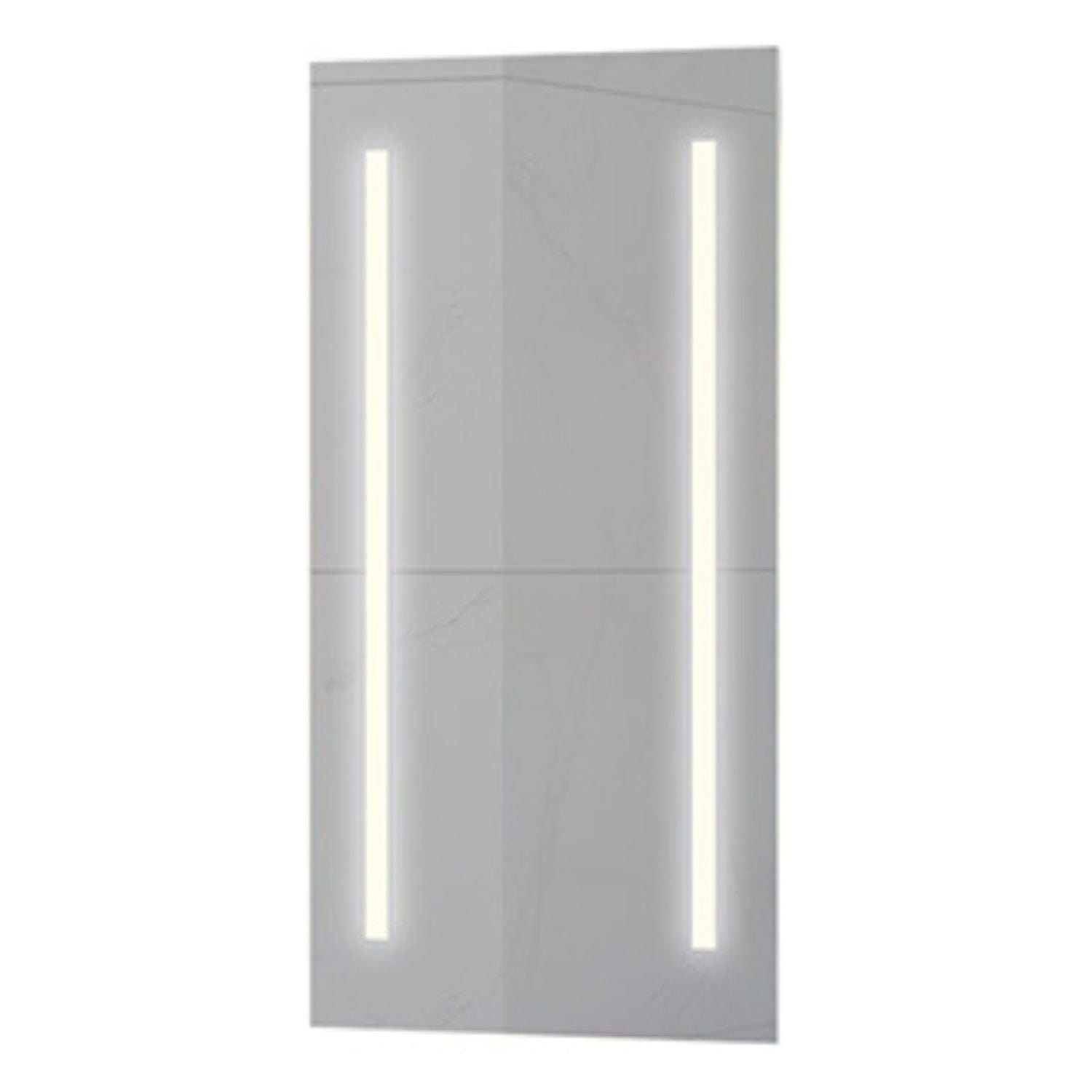 VikingBad Eva LED Baderomsspeil (sidelys) 40cm VikingBad Baderomsspeil VB-110781