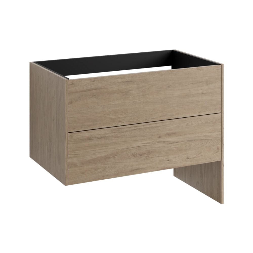 VikingBad Fay Servantskap med Lang Sideplate Eik / 100cm VikingBad Servantskap VB-119358