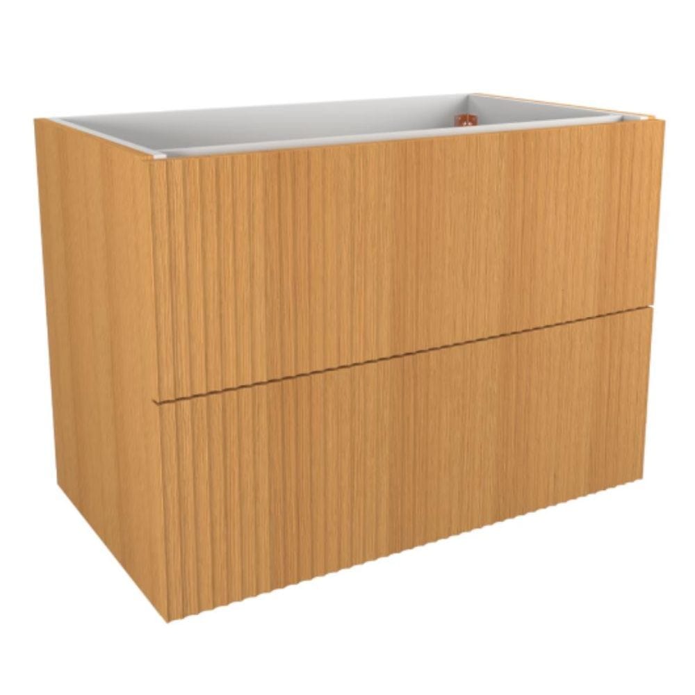 VikingBad MIE bølge Servantskap Eik / 80cm VikingBad Servantskap VB-116911