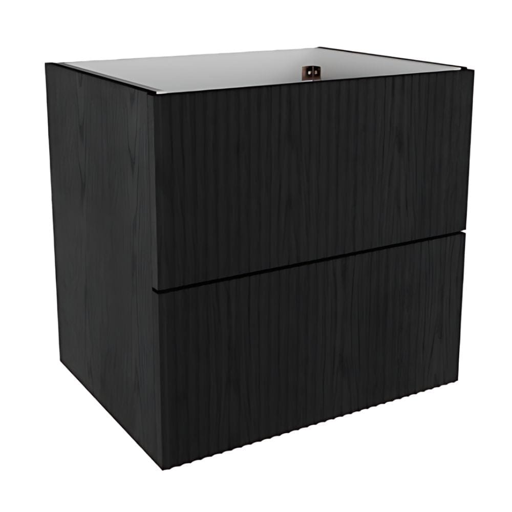 VikingBad MIE bølge Servantskap Svart eik / 60cm VikingBad Servantskap VB-116906