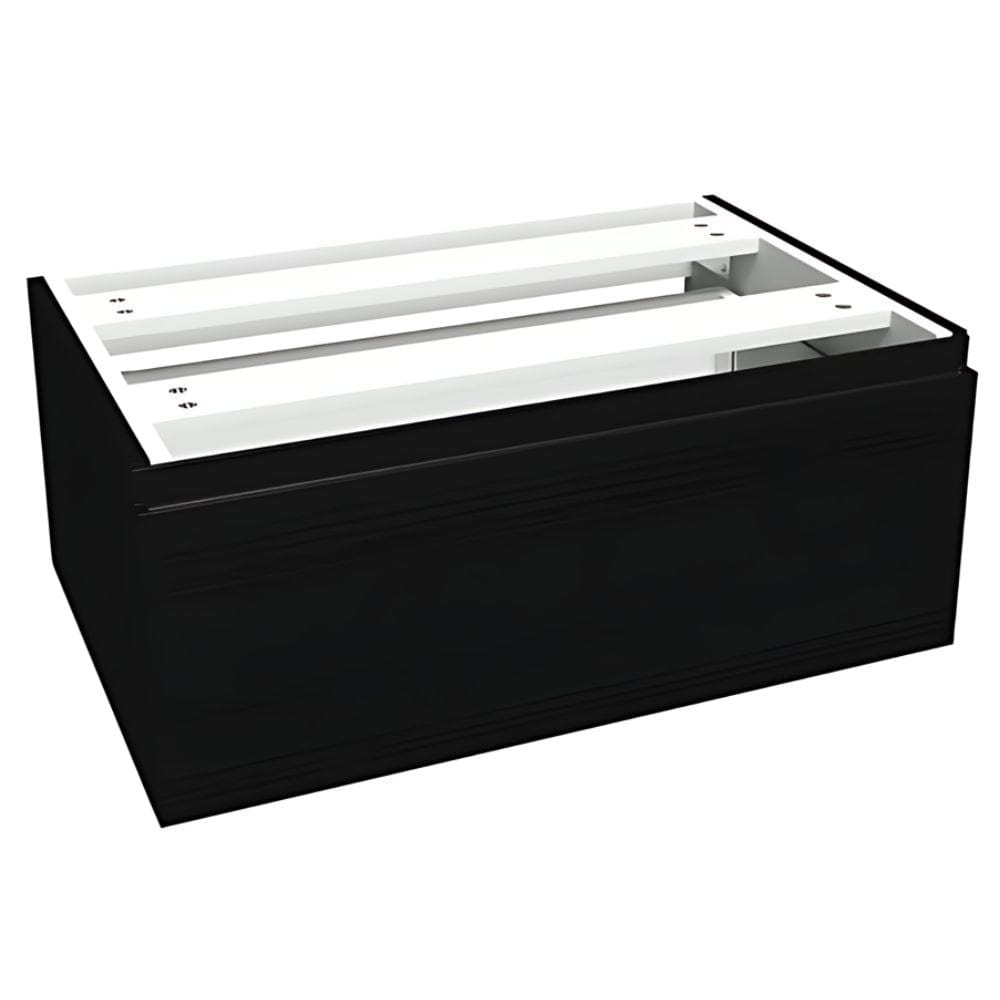 VikingBad MIE Demi Fingergrep Sideskap Mål: B(60-90)xH46xD29 cm Svart eik / 70cm VikingBad Sideskap bad VB-116100