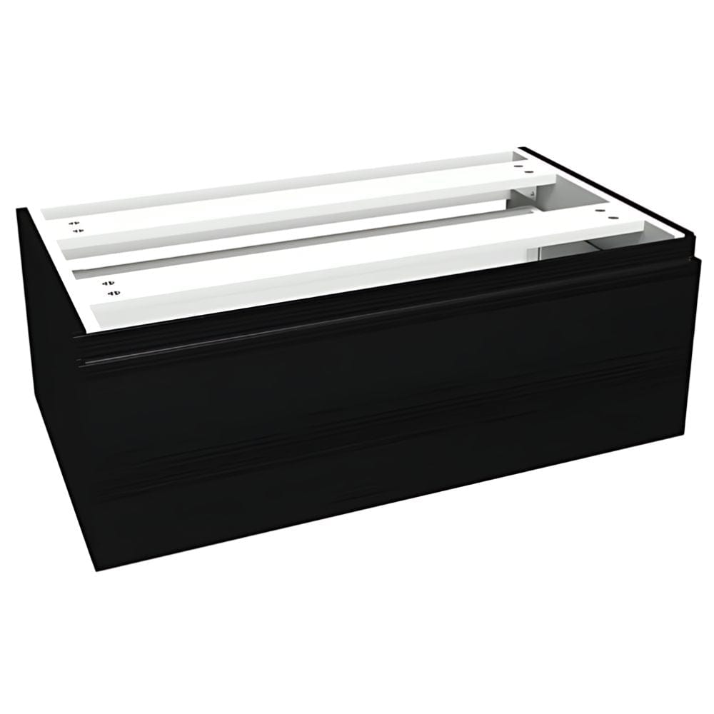 VikingBad MIE Demi Fingergrep Sideskap Mål: B(60-90)xH46xD29 cm Svart eik / 80cm VikingBad Sideskap bad VB-116105