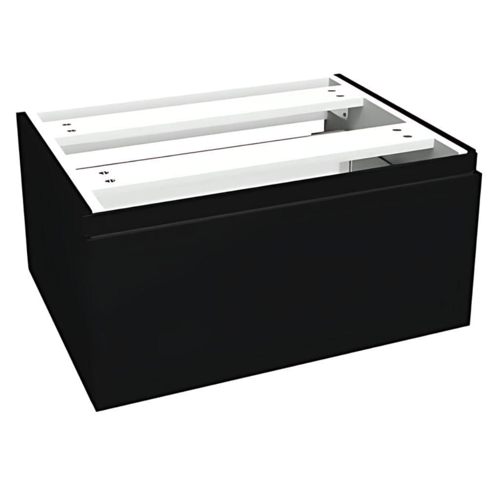 VikingBad MIE Demi Fingergrep Sideskap Mål: B(60-90)xH46xD29 cm Svart matt / 60cm VikingBad Sideskap bad VB-116096