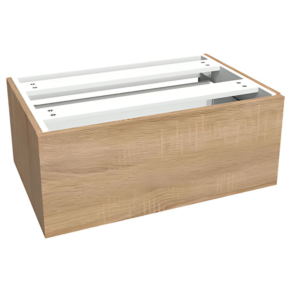 VikingBad MIE DEMI Sideskap slett B(60-90)xH46xD29 cm Lys eik / 70cm VikingBad Sideskap bad VB-116139