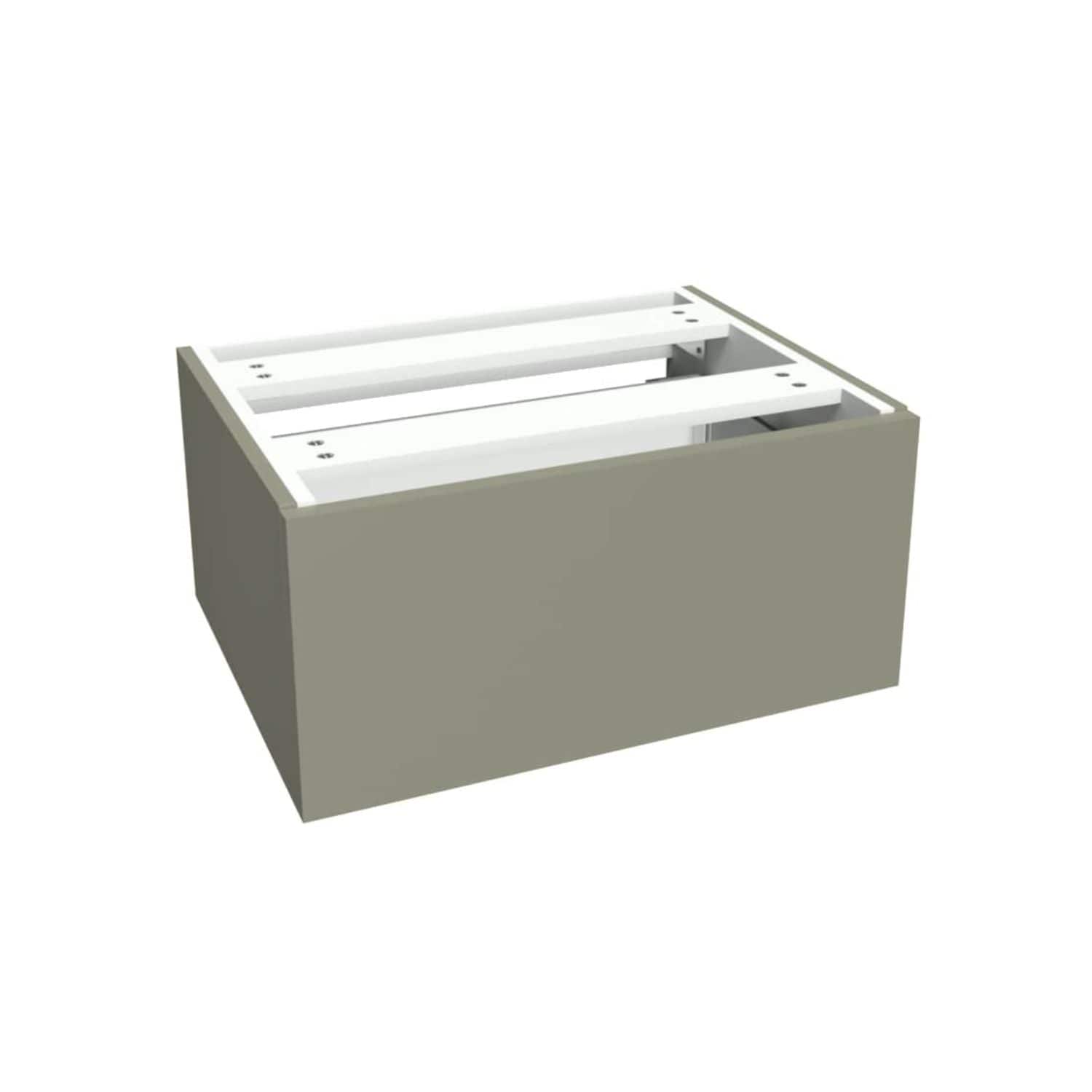 VikingBad MIE DEMI Trend Sideskap Mål: B(60-90)xH46xD29 cm Oliven / 60cm VikingBad Sideskap bad VB-116184