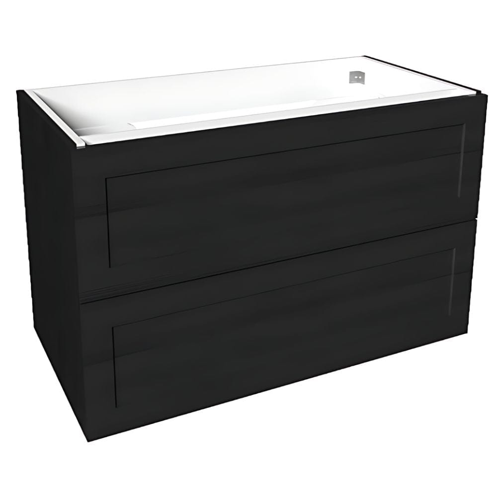 VikingBad MIE RAMME Servantskap Svart eik / 90cm VikingBad Servantskap VB-114474