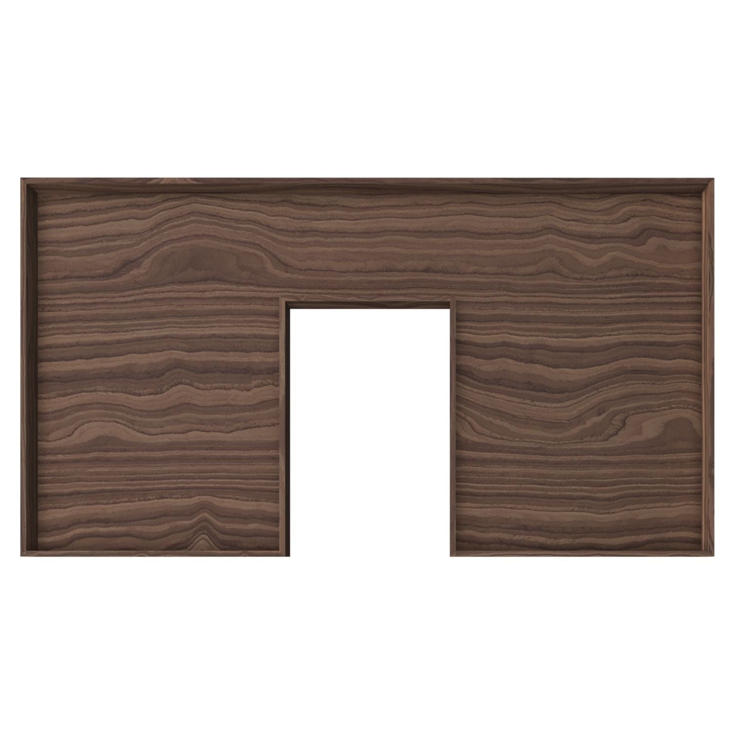 VikingBad MIE Skuffeinnredning - Senter Valnøtt / 49cm VikingBad Tilbehør baderomsinnredning VB-022159-01