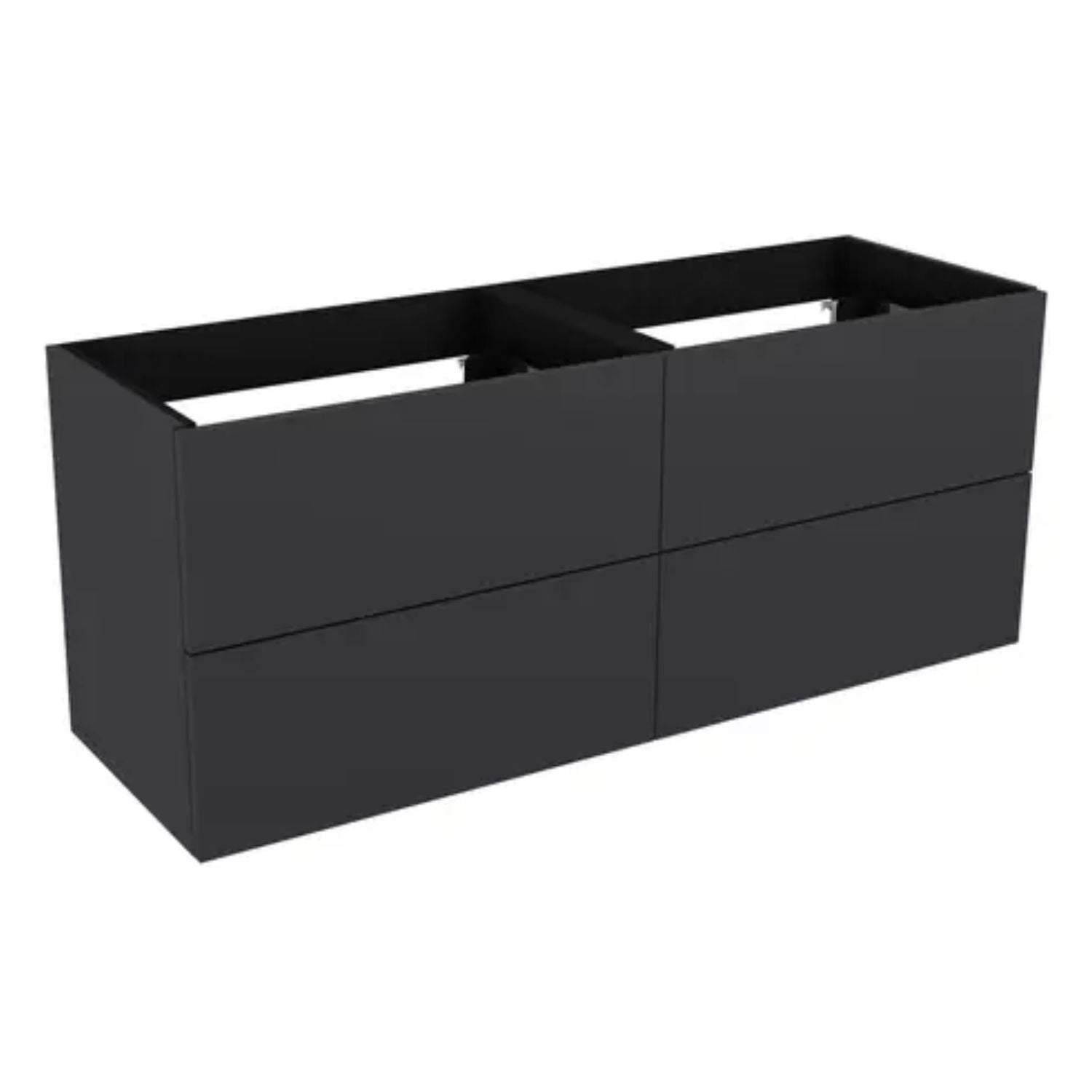 VikingBad MIE SLETT Servantskap Mørk grå / 140cm dobbel VikingBad Servantskap VB-113484