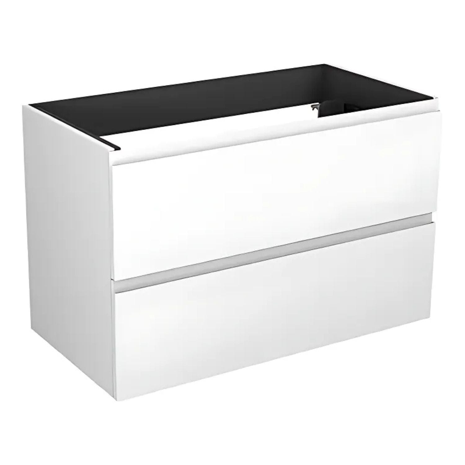 VikingBad MIE SLIM Fingergrep Servantskap Hvit høyglans / 50cm VikingBad Servantskap VB-111876