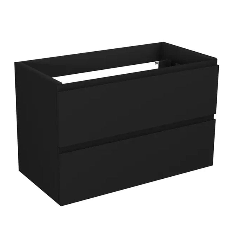 VikingBad MIE SLIM Fingergrep Servantskap Svart matt / 50cm VikingBad Servantskap VB-115400