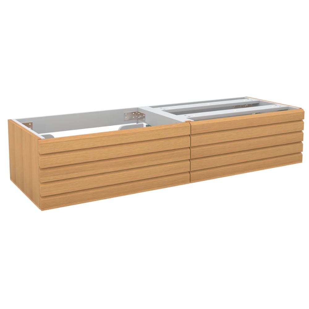 VikingBad Servantskap stav MIE DEMI Mål: B(60-200)x46x29 cm Eik / 140cm VikingBad Servantskap VB-116313