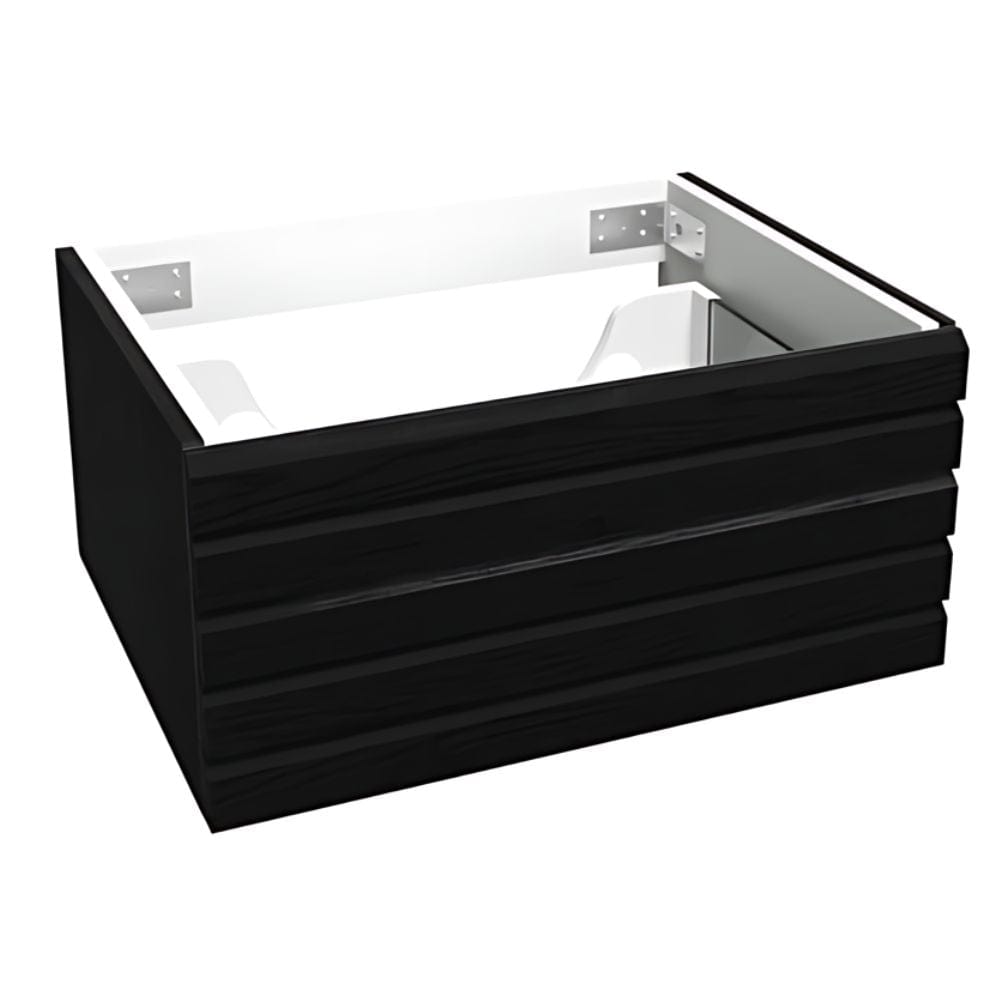 VikingBad Servantskap stav MIE DEMI Mål: B(60-200)x46x29 cm Svart eik / 60cm VikingBad Servantskap VB-116154