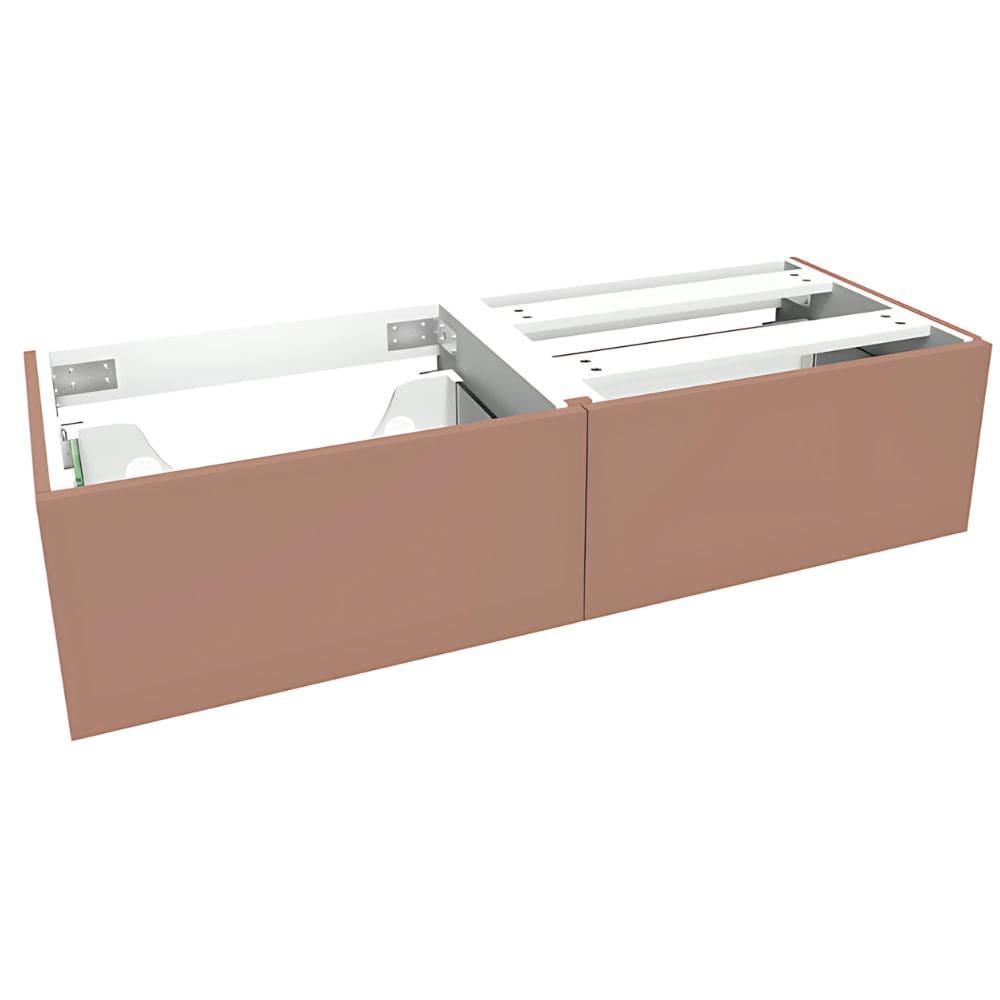 VikingBad Servantskap trend MIE DEMI Mål: B(60-180)xH46xD29 cm Terracotta / 120cm VikingBad Servantskap VB-116331