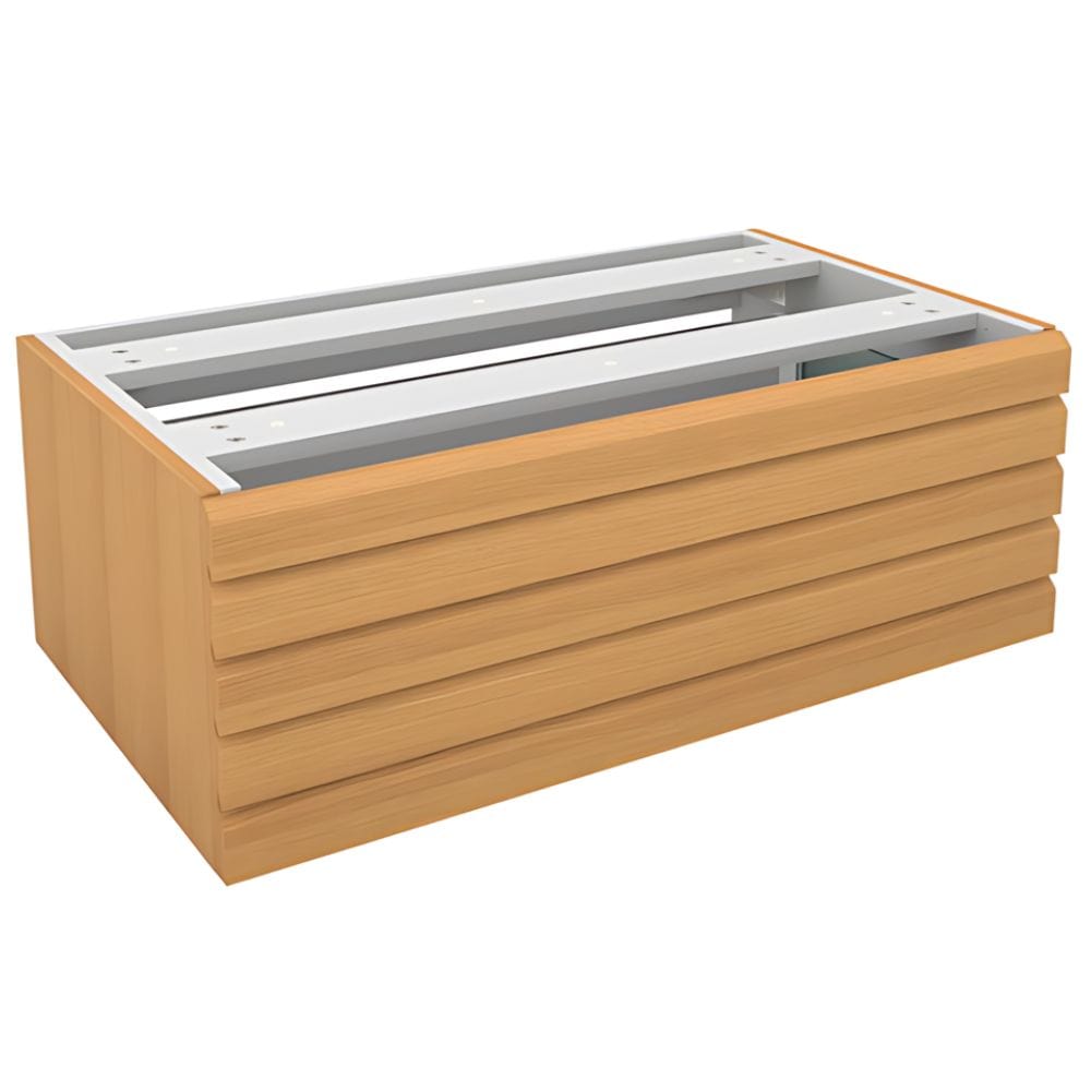 VikingBad Sideskap stav MIE DEMI Mål: B(60-90)xH46xD29 cm Eik / 80cm VikingBad Sideskap bad VB-116170