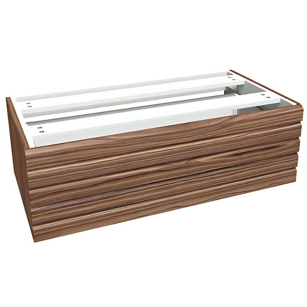 VikingBad Sideskap stav MIE DEMI Mål: B(60-90)xH46xD29 cm Valnøtt / 90cm VikingBad Sideskap bad VB-116174