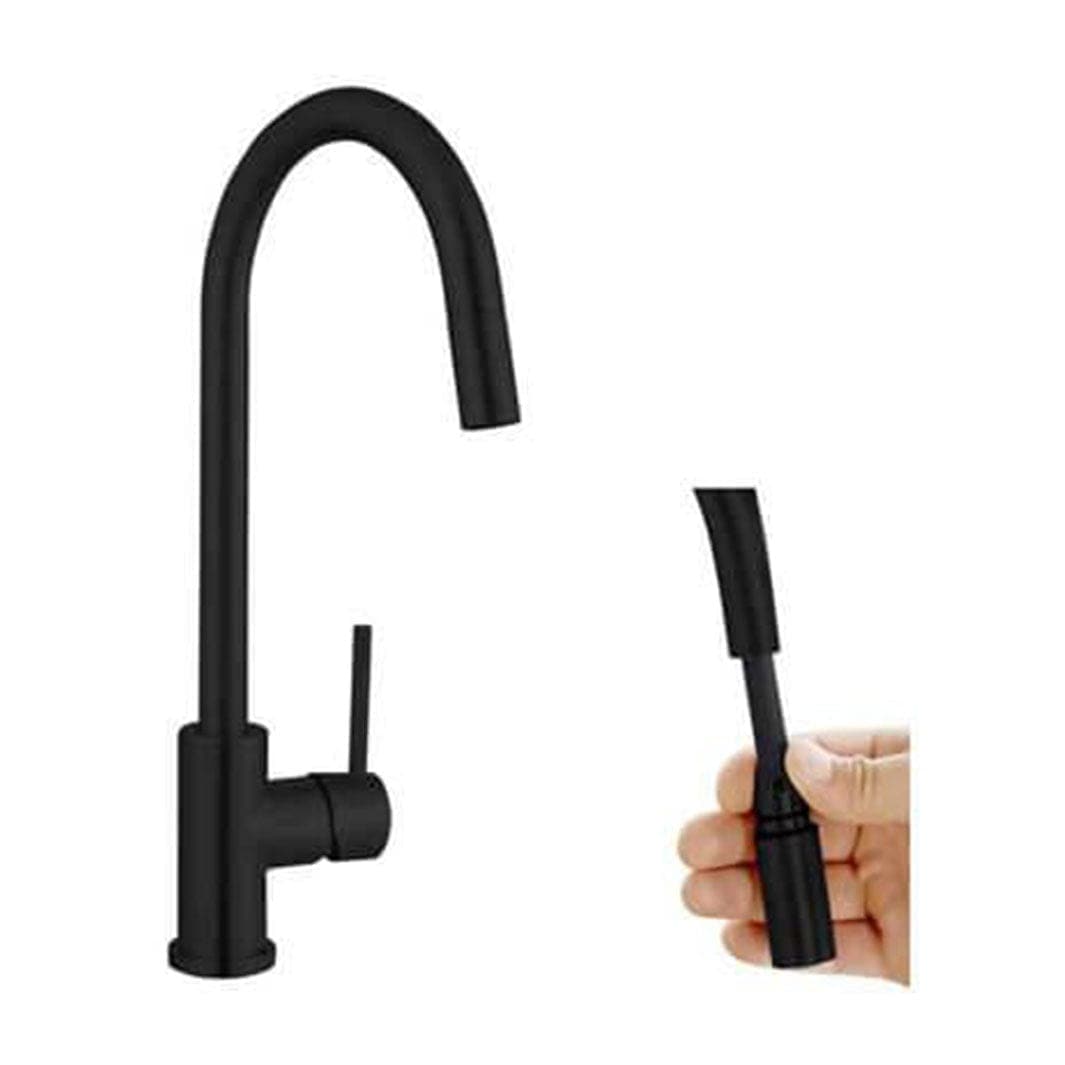 A-Collection Azur V Kjøkkenarmatur - uttrekkbar tut A-collection Kjøkkenarmatur