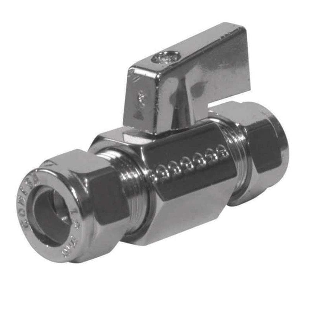 A-Kulan Minikuleventil Klemring/Klemring 10x10mm A-collection Kuleventil AH-5670423