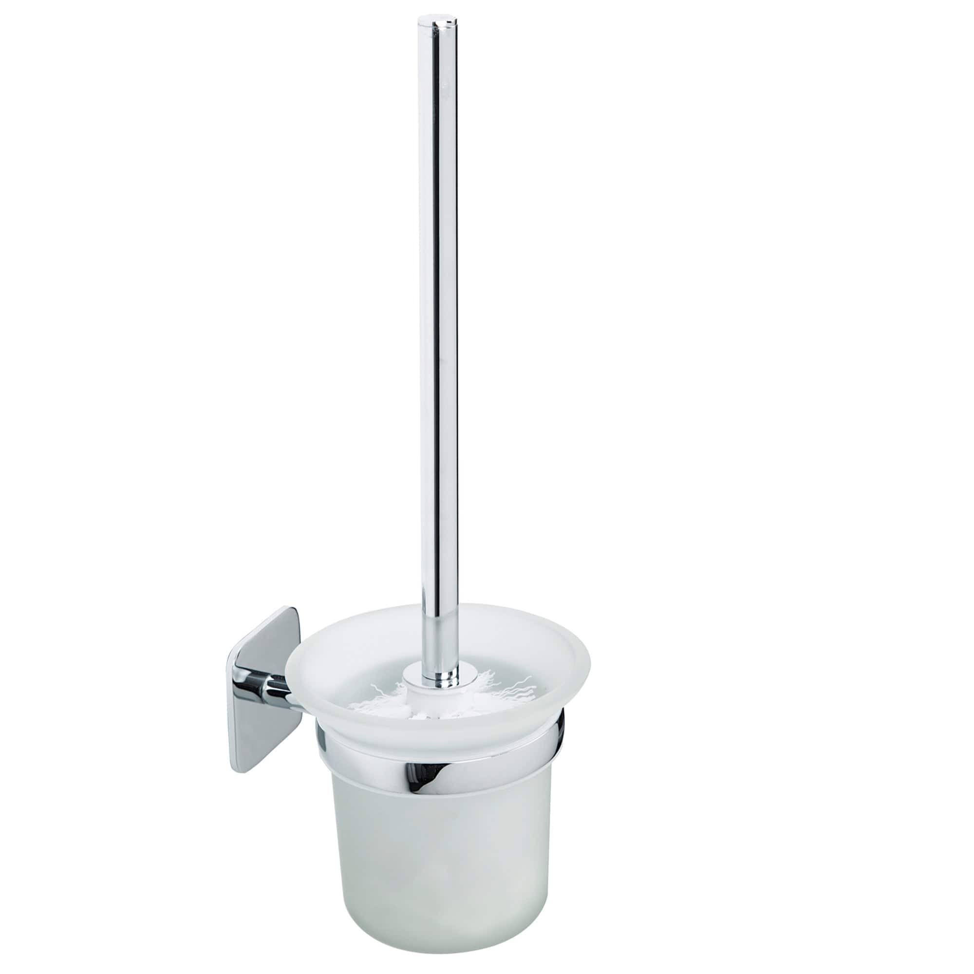 Alterna Exto Toalettbørste - selvklebende Krom Alterna Toalettbørste BD-7080167