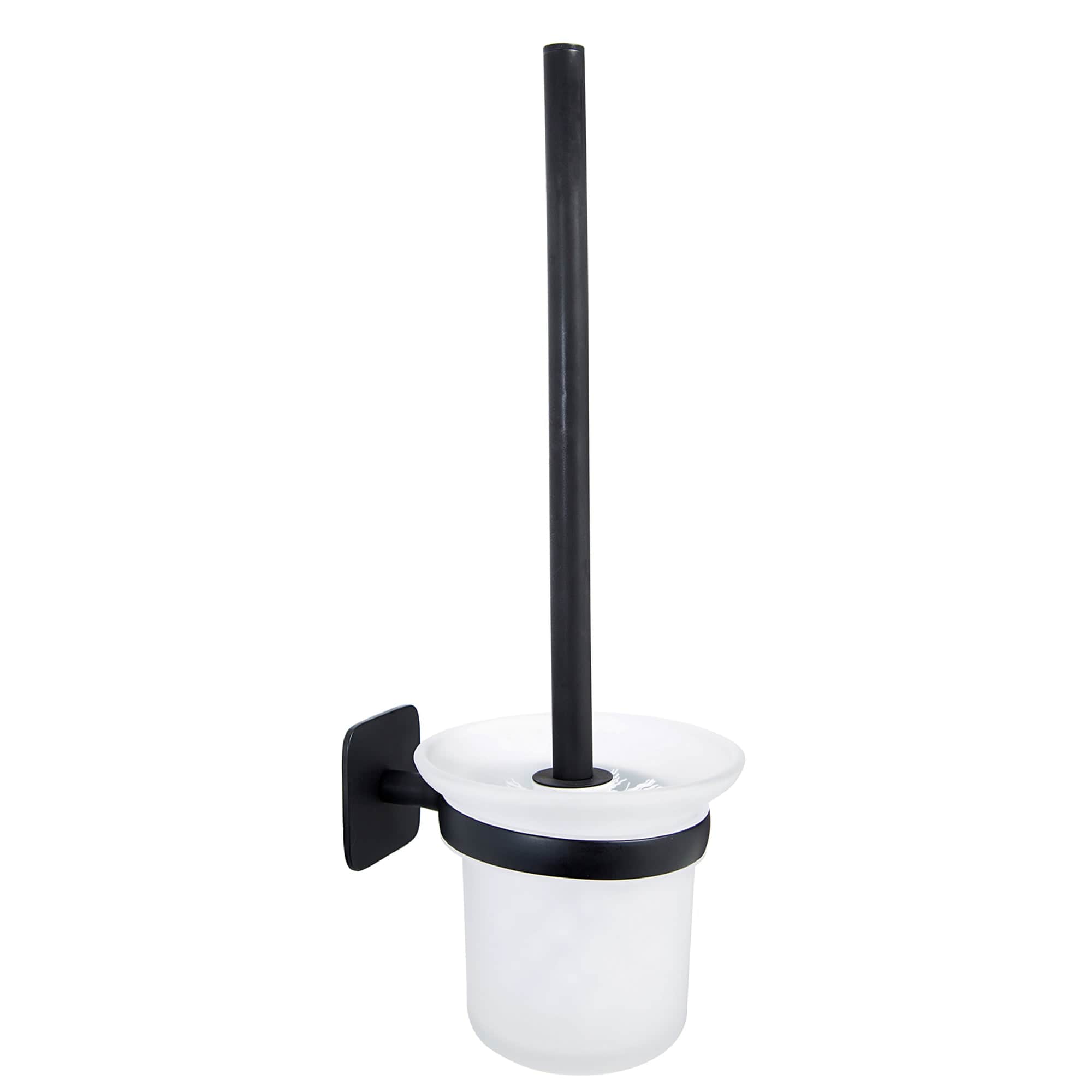 Alterna Exto Toalettbørste - selvklebende Svart matt Alterna Toalettbørste BD-7080175