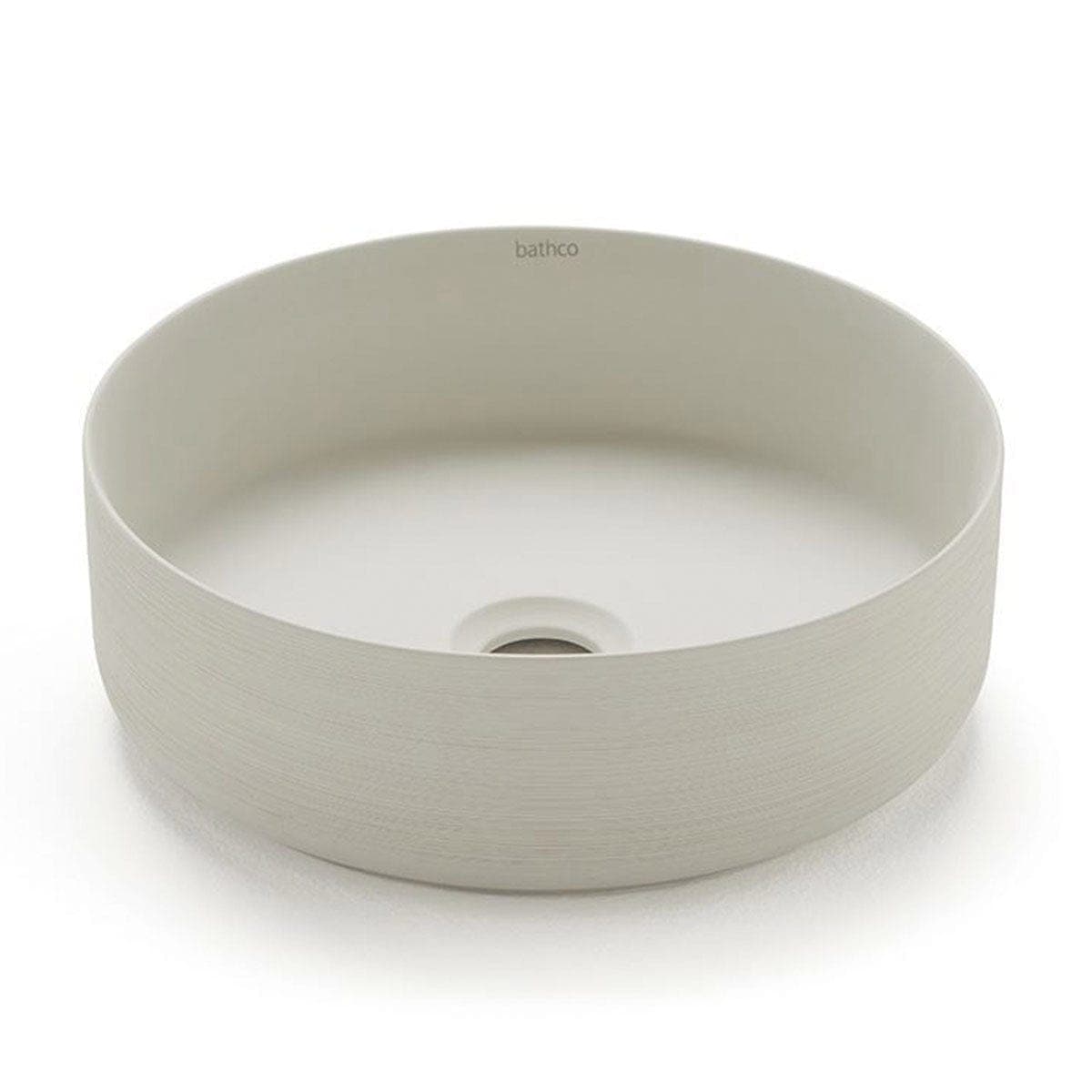 Bathco Carnac Cru Bolleservant Ø35,5cm - porselen Hvit Bathco Bolleservant KO-4119