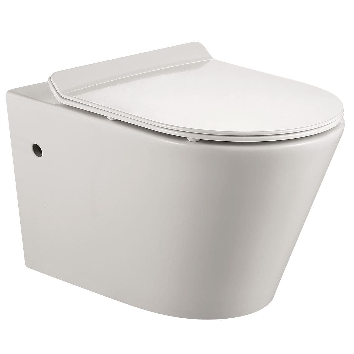 Bathco Sintra Toalettsete Hvit - Soft-Close Hvit Bathco Toalettsete KO-4551/TPSC