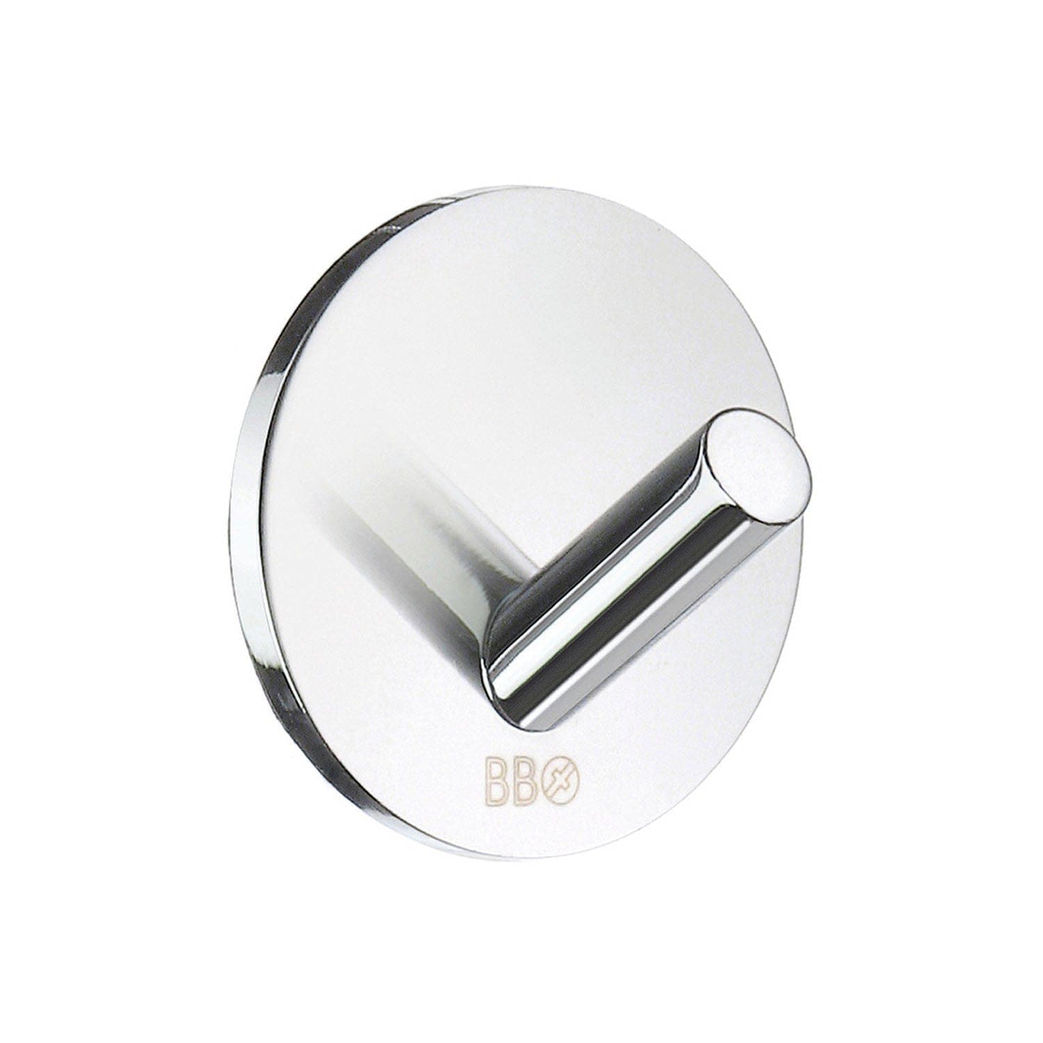 Beslagsboden Enkel Krok 1080/4 - selvklebende Krom Beslagsboden Knagger SM-BK1080/4