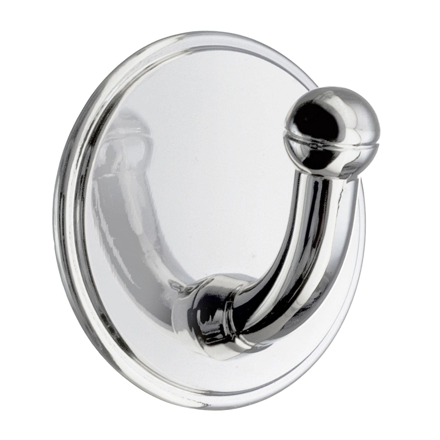 Beslagsboden Enkel Krok 1120 - selvklebende Krom Beslagsboden Knagger SM-BK1120