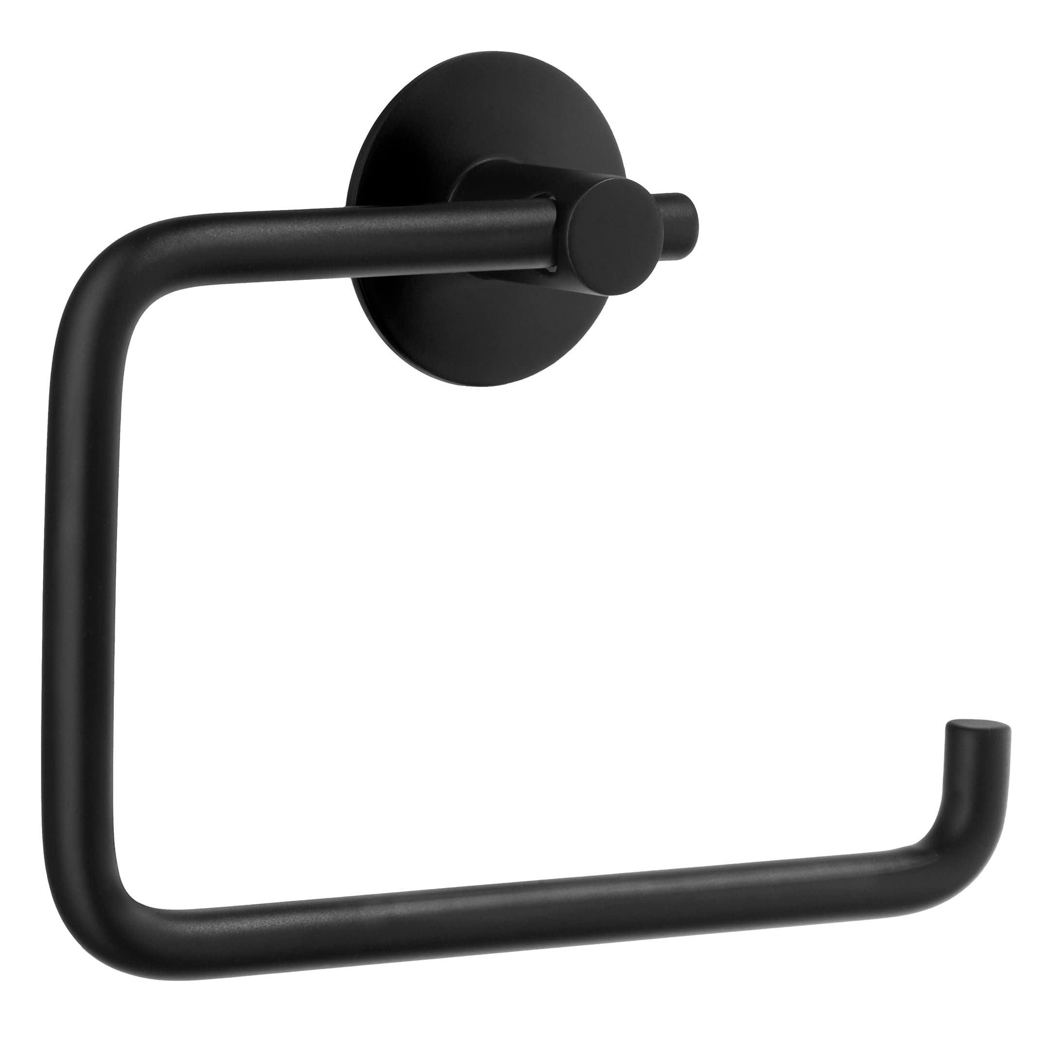 Beslagsboden toalettpapirholder 1130 - selvklebende Svart matt Beslagsboden Toalettrullholder SM-BB1130