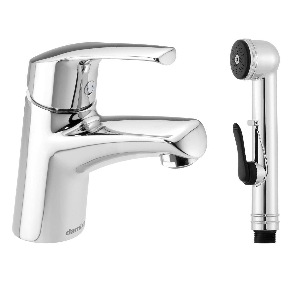 Damixa Rowan Servantbatteri m/Sidedusj Krom Damixa Servantbatteri KO-6703000