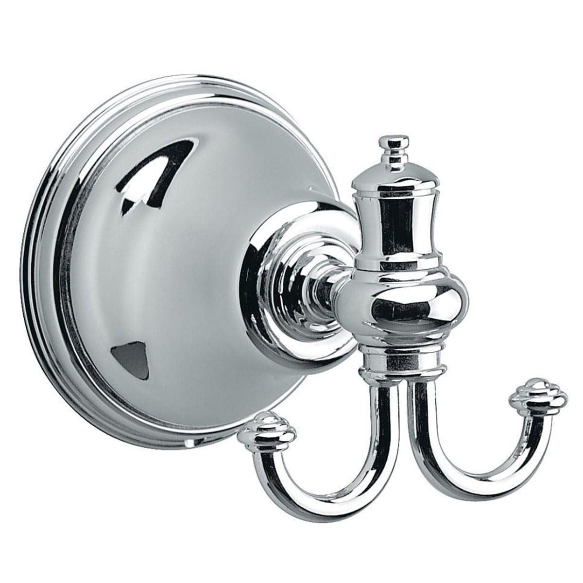 Damixa Tradition Håndklekrok Dobbel Krom Damixa Knagger KO-3730500